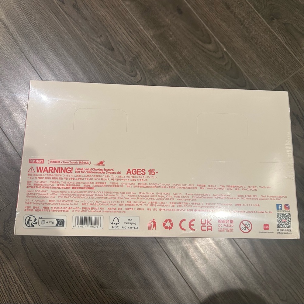 Pop Mart Labubu Coca-Cola The Monsters Vinyl Face Blind Box not opened Brand New - Picture 4 of 16